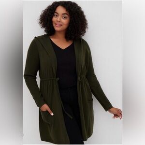 Torrid Black Long Sleeve cardigan size O